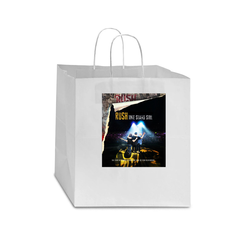 Time Stand Still Always Rush 1 Star Paper Bag - 13 X 7 X 13 | Artistshot