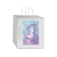 Cyberpunk Girl Star Paper Bag - 13 X 7 X 13 | Artistshot