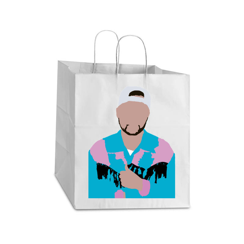 Quinn Xcii Quinn Xcii Take Out Paper Bag - 14 X 10 X 15 1/2 | Artistshot