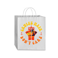 Cruise Ship Vacation Girl Cruise Hair Don't Care Traveler Paper Bag -13 X 6 X 15 3/4 | Artistshot