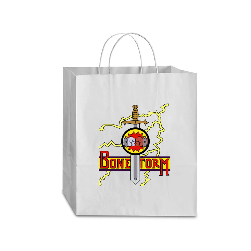 Bonestorm Clear Traveler Paper Bag -13 X 6 X 15 3/4 | Artistshot