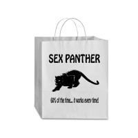 Yellow Sex Panther Traveler Paper Bag -13 X 6 X 15 3/4 | Artistshot