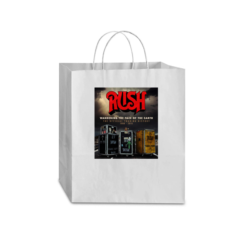 Rush' Wandering The Of The Earth Traveler Paper Bag -13 X 6 X 15 3/4 | Artistshot