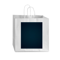 Blue Carbon Fiber - Fancy Blue Carbon Fiber Vogue Paper Bag - 16 X 6 X 12 | Artistshot