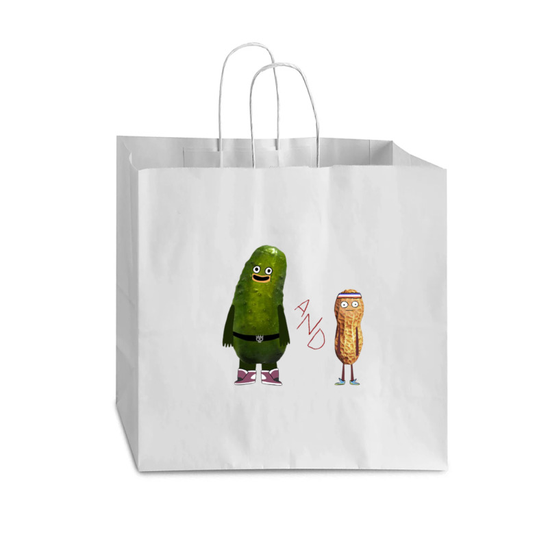 Pickle And Peanut Vogue Paper Bag - 16 X 6 X 12 | Artistshot