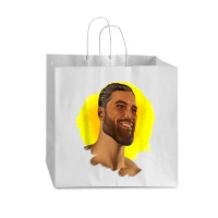 Funny Gigachad Meme Giga Chad Alpha Male Sigma Male Memes Tank Top Vogue Paper Bag - 16 X 6 X 12 | Artistshot