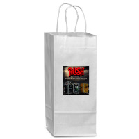 Rush' Wandering The Of The Earth Wine Paper Bag - 5 1/2 X 3 1/4 X 13 | Artistshot