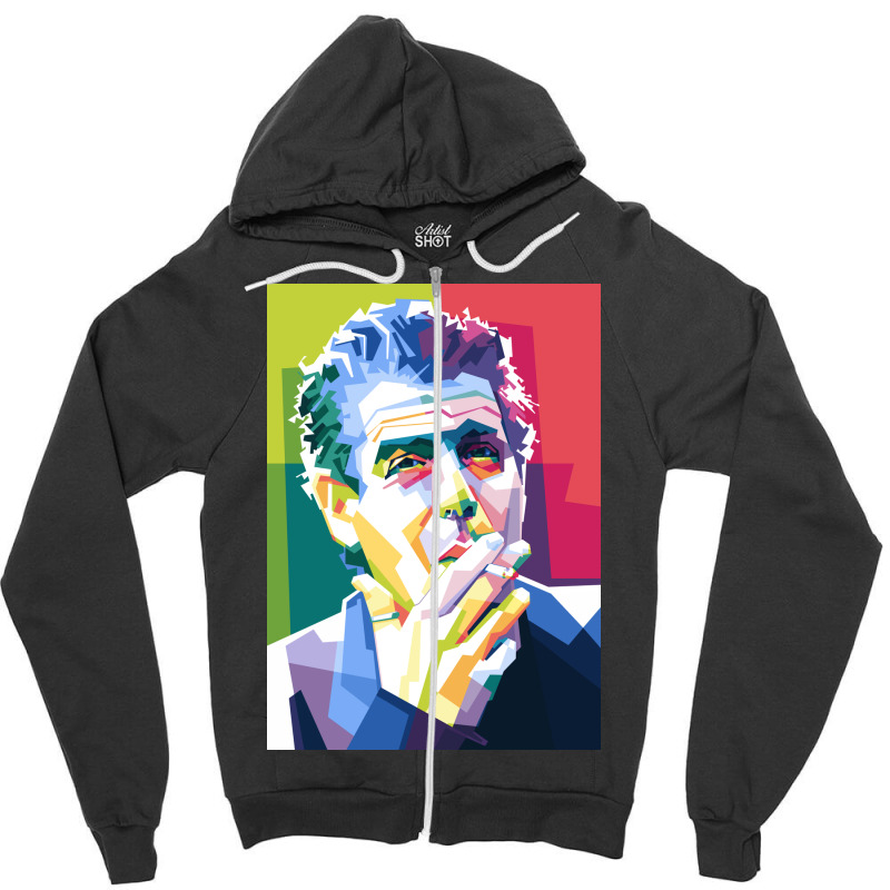 The Elvis Of Bad Boy Chef Zipper Hoodie | Artistshot