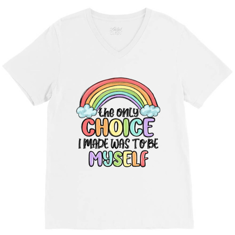 Gay Pride V-neck Tee | Artistshot