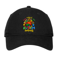 Accept Understand Love Autism Awareness Adjustable Cap | Artistshot