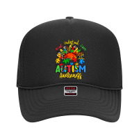 Accept Understand Love Autism Awareness Foam Trucker Hat | Artistshot