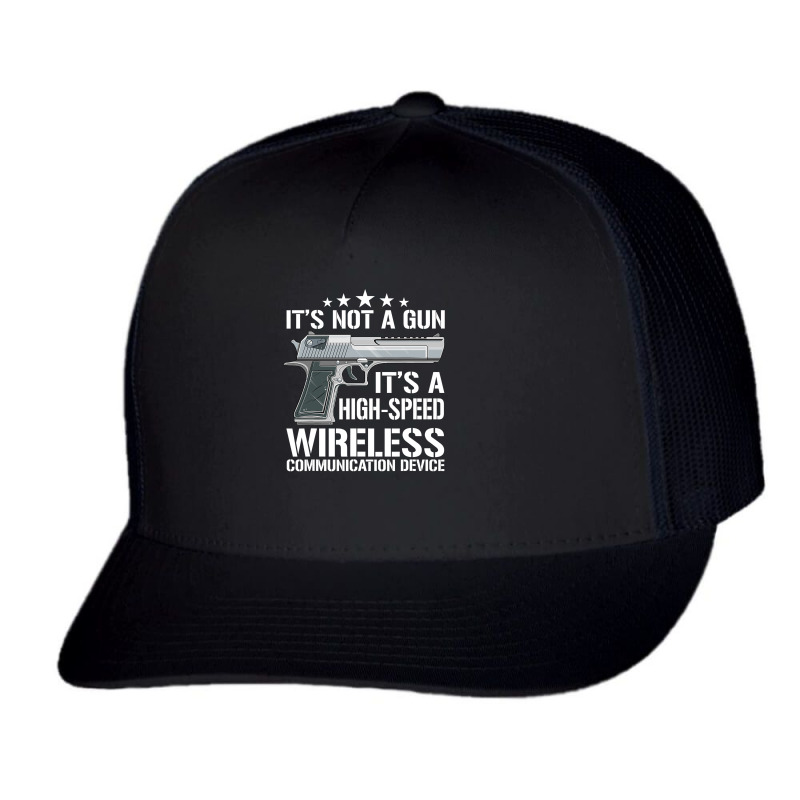 Its Not A Gun Meme ,  Funny Its Not A Gun Trucker Cap by VictorCruz | Artistshot