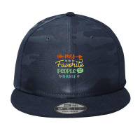 My Favorite People Call Me Nanie Cool Mothers Day Gift Nanie Camo Snapback | Artistshot