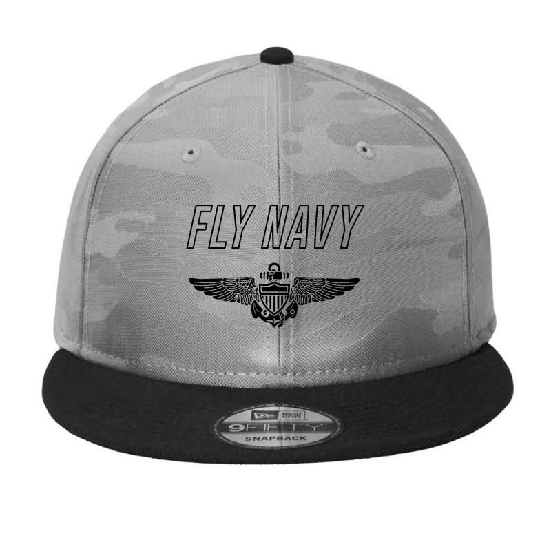 Fly Navy Camo Snapback by Brigadir | Artistshot