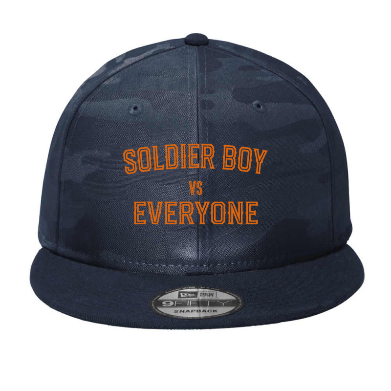 Soldier Boy Vs Everyone Camo Snapback | Artistshot