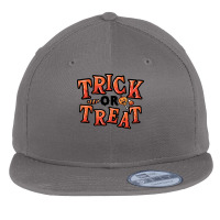 Trick Or Treat T Shirtcute Trick Or Treat Halloween Candy Sweets Costu Flat Bill Snapback Cap | Artistshot