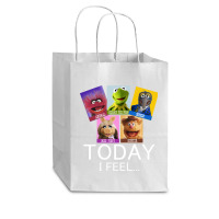 Today I Feel Cub Paper Bag - 8 X 4 1/2 X 10 1/4 | Artistshot