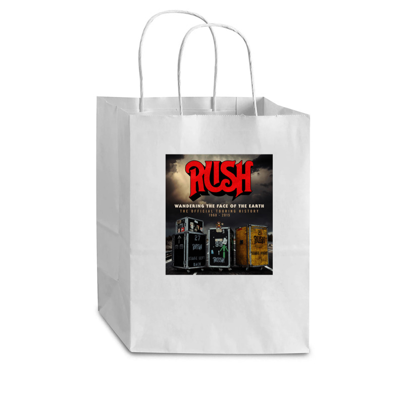 Rush' Wandering The Of The Earth Cub Paper Bag - 8 X 4 1/2 X 10 1/4 | Artistshot