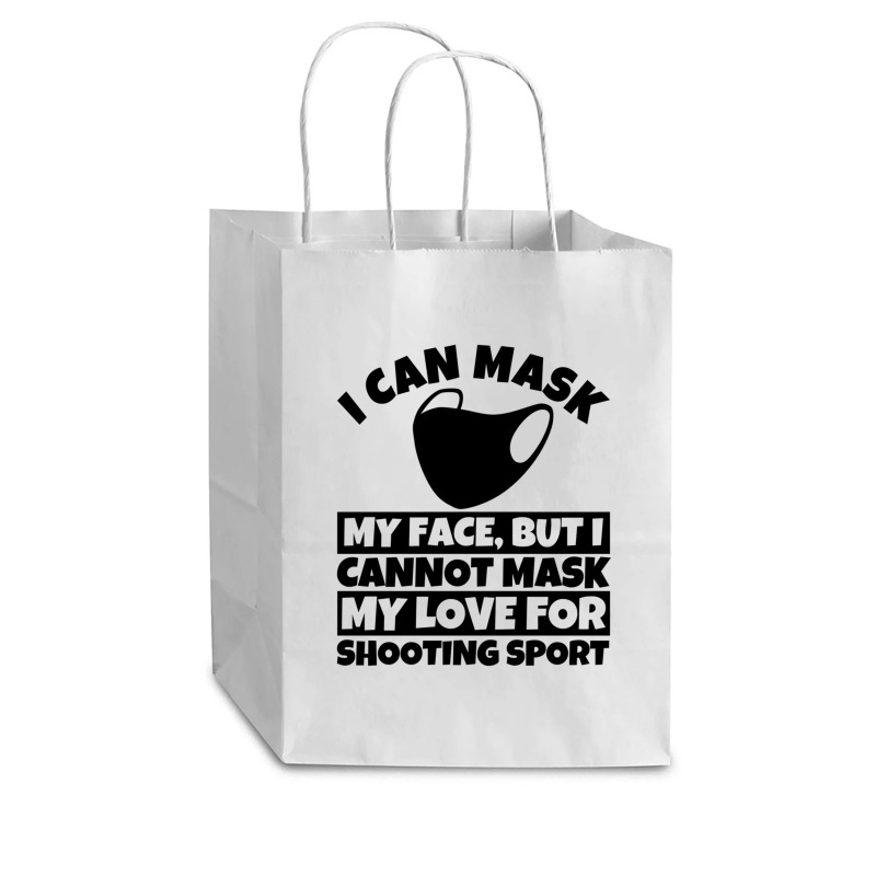 I Cannot Mask My Love For Shooting Sport Cub Paper Bag - 8 X 4 1/2 X 10 1/4 | Artistshot