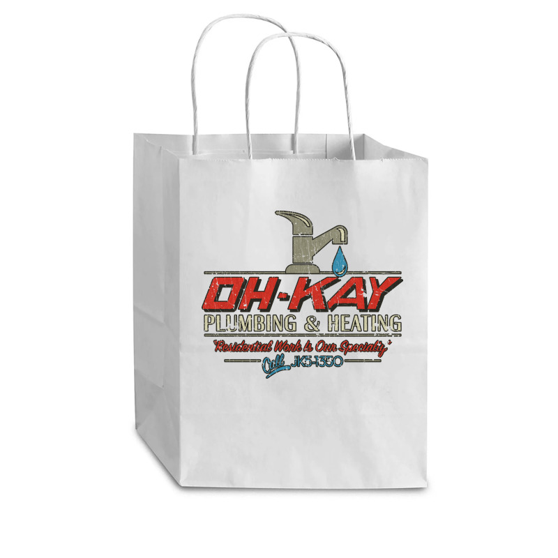 Oh Kay, Oh Kay Vintage, Oh Kay Art, Oh Kay Painting, The Oh Kay,  Plum Cub Paper Bag - 8 X 4 1/2 X 10 1/4 | Artistshot