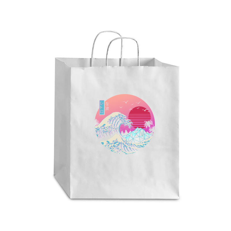 The Great Retro Wave Debie Paper Bag - 10 X 5 X 13 | Artistshot