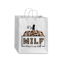 Milf Man I Love Fall Funny Woman Autumn Seasons Lover Debie Paper Bag - 10 X 5 X 13 | Artistshot