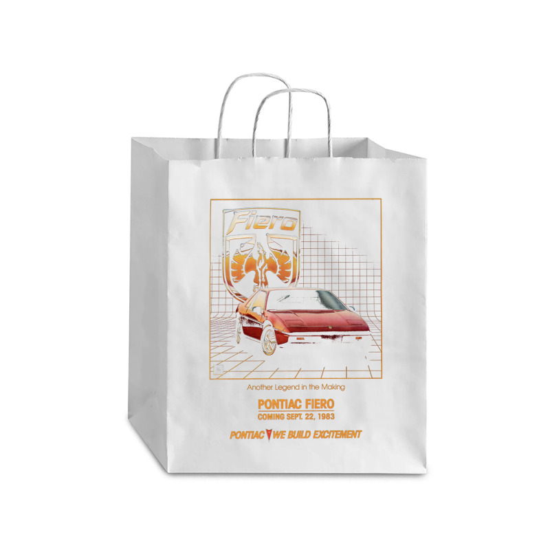 Pontiac Fiero Debie Paper Bag - 10 X 5 X 13 | Artistshot