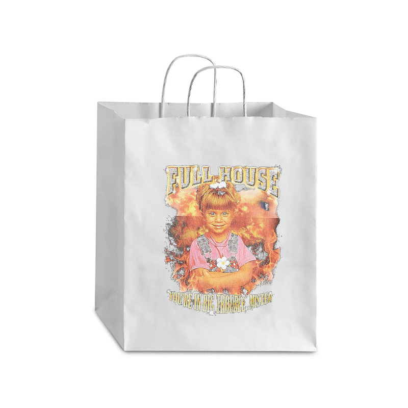 Full House Debie Paper Bag - 10 X 5 X 13 | Artistshot