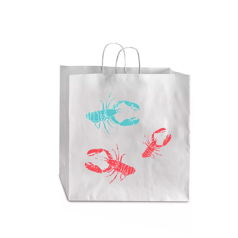 Lobsters Crustacean Core Jumbo Paper Bag - 18 X 7 X 18 3/4 | Artistshot