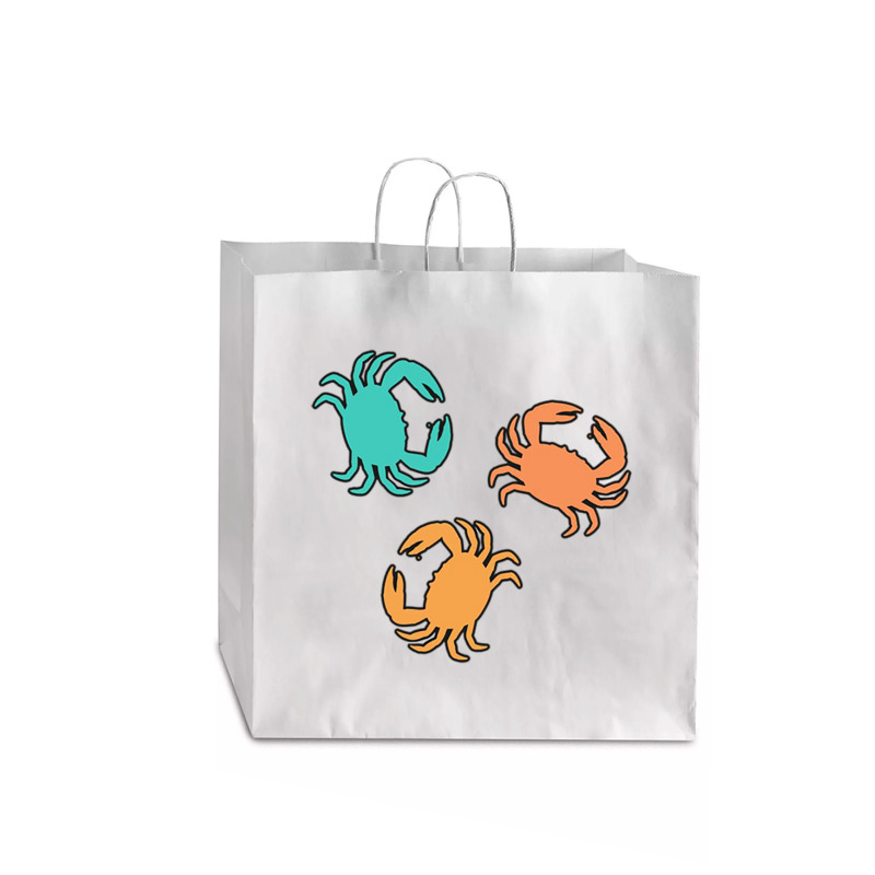 Pretend I_m A Crab In The Ocean Jumbo Paper Bag - 18 X 7 X 18 3/4 | Artistshot