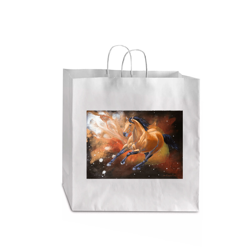 Galactic Stallion, Galactic Stallion Art, Galactic Stallion Painting,  Jumbo Paper Bag - 18 x 7 x 18 3/4 by SHOPTYU | Artistshot