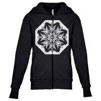 Mandala Art T  Shirt Mandala Magic Circle Youth Zipper Hoodie | Artistshot