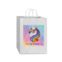 Funny Unicorse Mart Paper Bag -13 X 7 X 17 | Artistshot