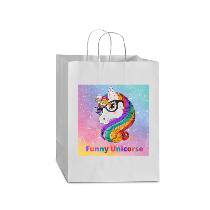 Funny Unicorse Mart Paper Bag -13 X 7 X 17 | Artistshot