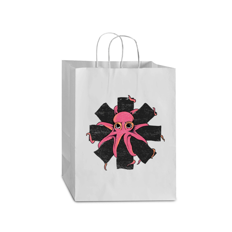 Red Octopus Vintage Mart Paper Bag -13 X 7 X 17 | Artistshot