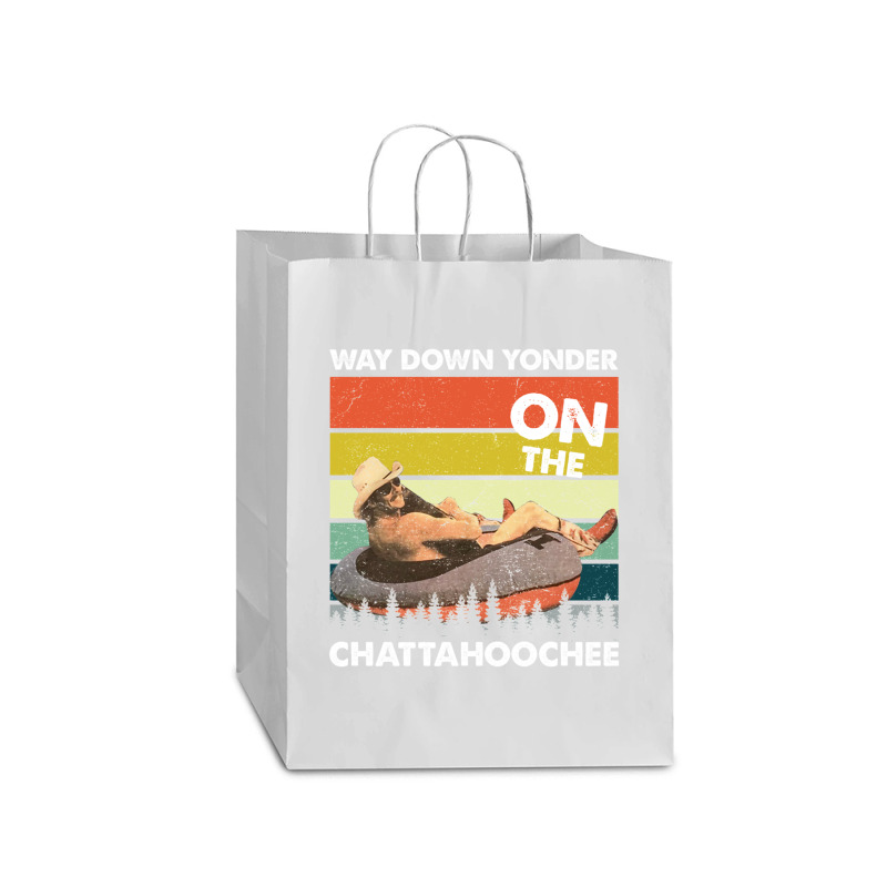 Vintage Way Down Yonder On The Chattahoochee Gift Men Women Mart Paper Bag -13 X 7 X 17 | Artistshot