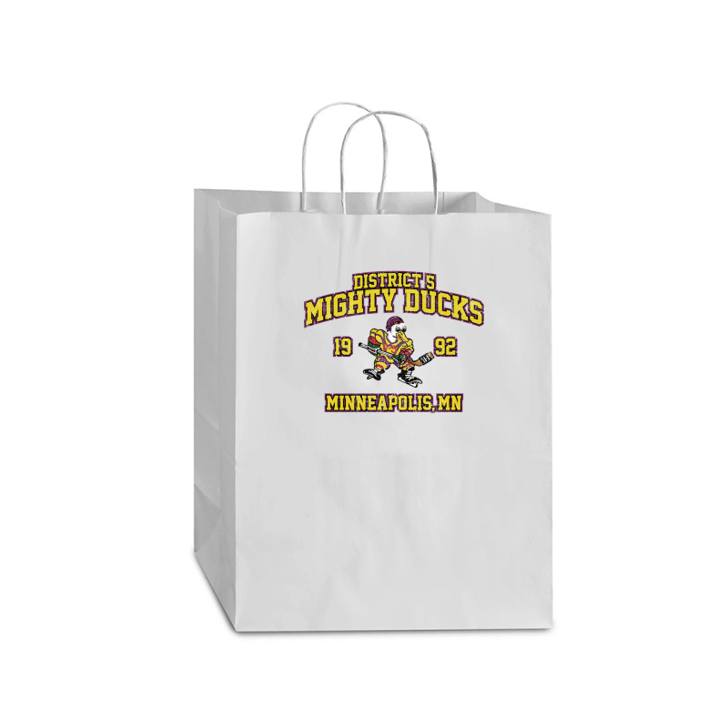 District 5 Ducks 1 Mart Paper Bag -13 X 7 X 17 By Cm-arts - Artistshot