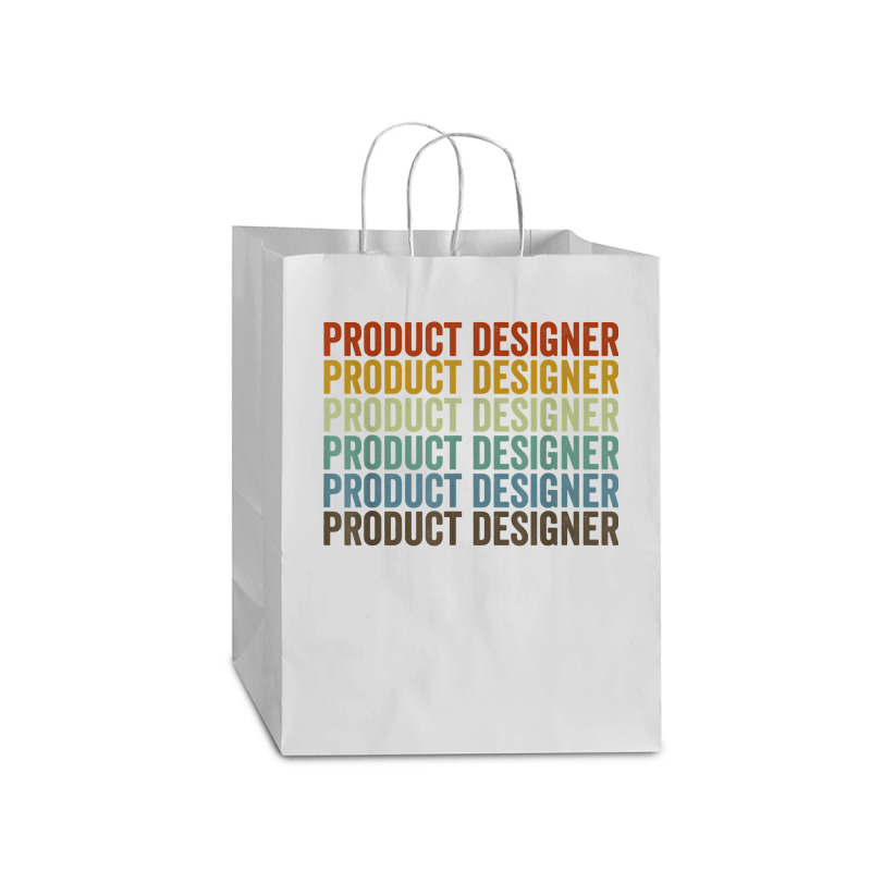 Product Designer Retro T Shirt Mart Paper Bag -13 X 7 X 17 | Artistshot