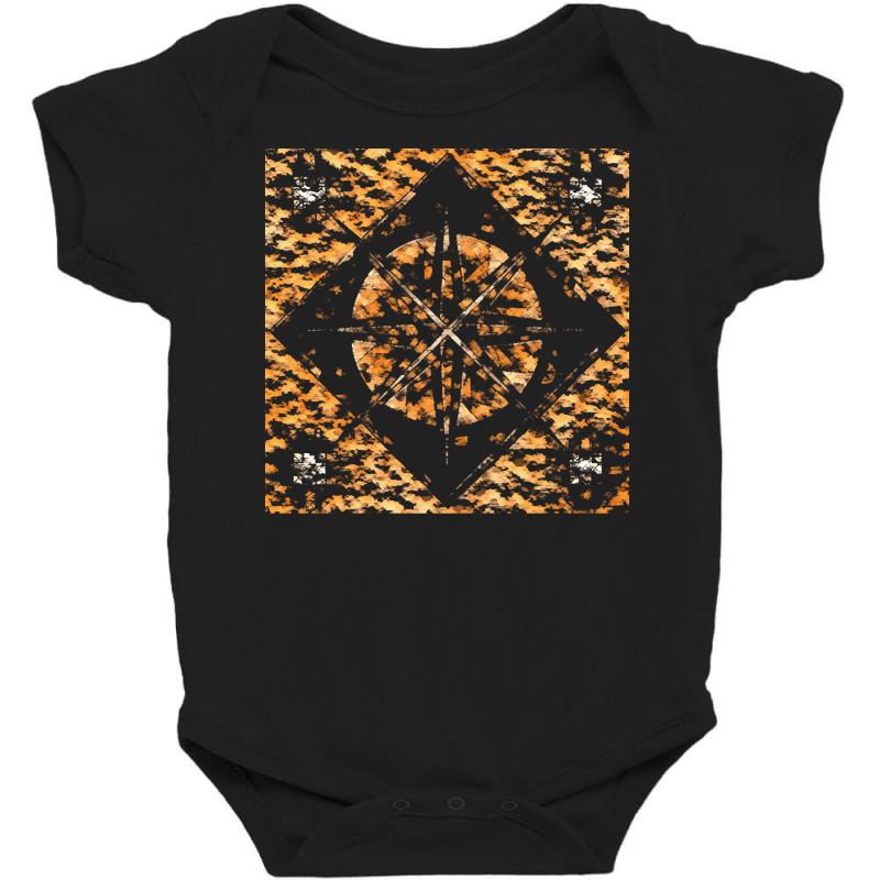 Mandala Artwork T  Shirt Mandala Etched In Granite T  Shirt Baby Bodysuit | Artistshot