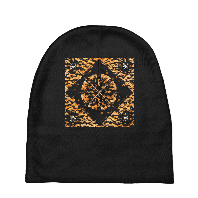 Mandala Artwork T  Shirt Mandala Etched In Granite T  Shirt Baby Beanies | Artistshot