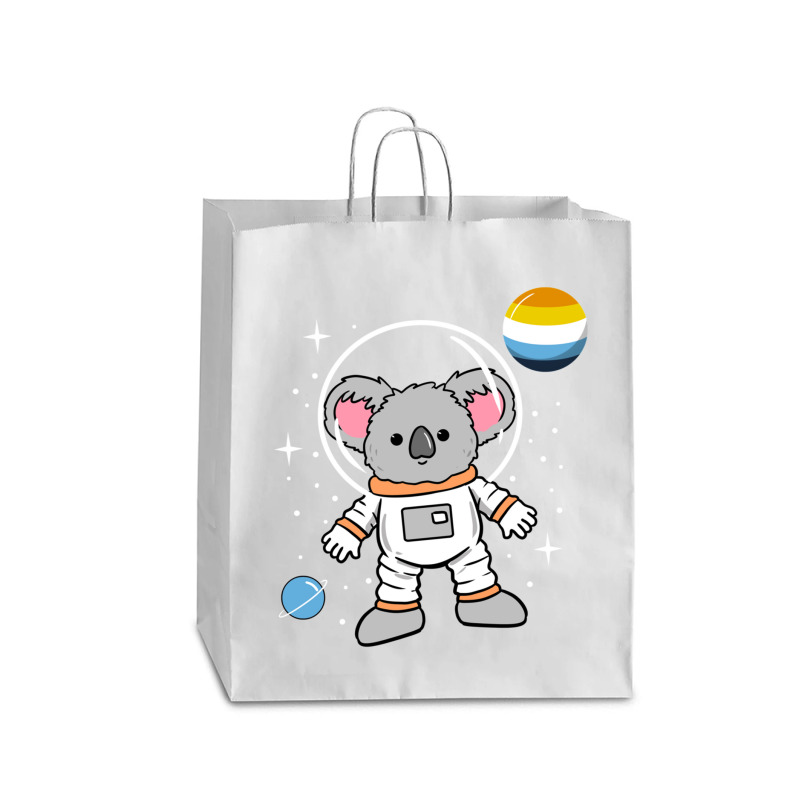 Koala Astronaut Aroace Pride Queen Paper Bag - 16 X 6 X 19 1/4 | Artistshot