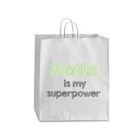 Maths Is My Superpower Queen Paper Bag - 16 X 6 X 19 1/4 | Artistshot