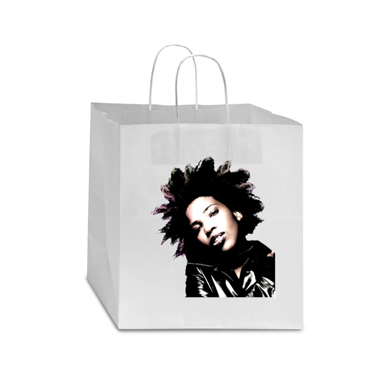 Erykah Badu-oj2xl Star Paper Bag - 13 X 7 X 13 | Artistshot