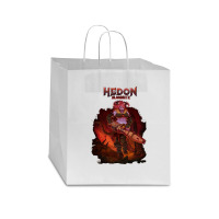 Hedon Bloodrite Cover Art (clothing Splash) Star Paper Bag - 13 X 7 X 13 | Artistshot