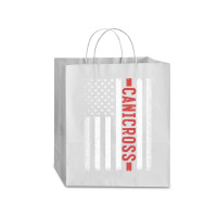 Canicross American Flag, Canicross American Flag Art, Canicross Americ Traveler Paper Bag -13 X 6 X 15 3/4 | Artistshot