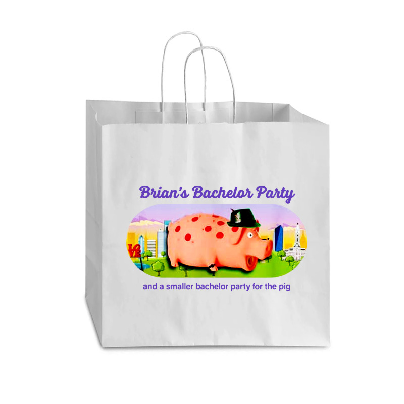 Brian's Bachelor  Party Vogue Paper Bag - 16 X 6 X 12 | Artistshot