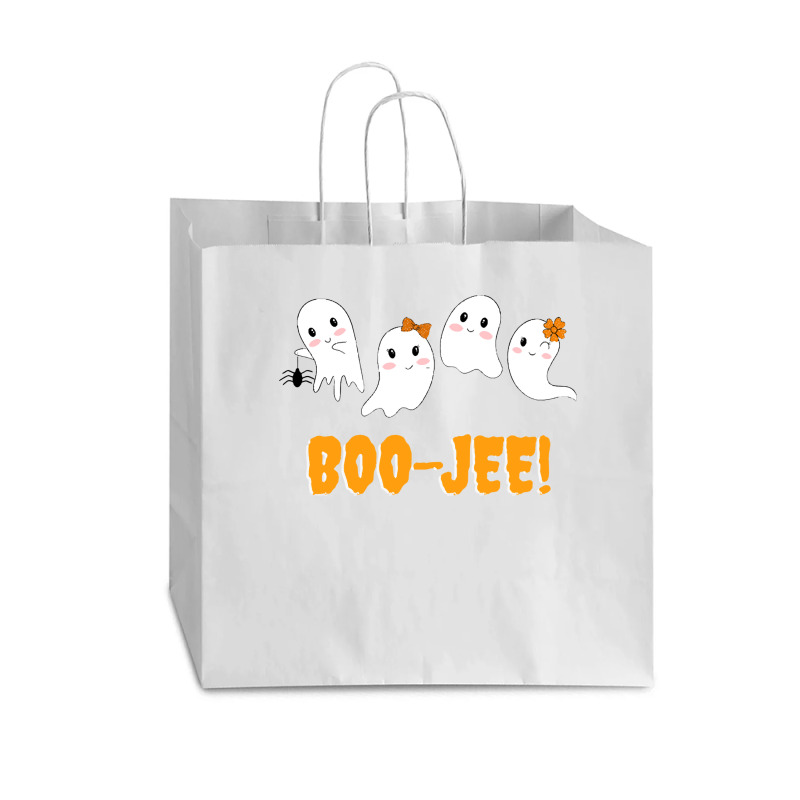 Halloween T  Shirt Boo  Jee! Ghosts Halloween 873873 Vogue Paper Bag - 16 X 6 X 12 | Artistshot