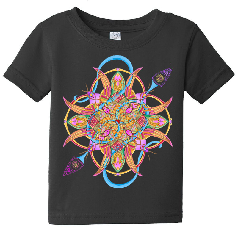 Mandala T  Shirt Tailed Mandala T  Shirt Baby Tee | Artistshot