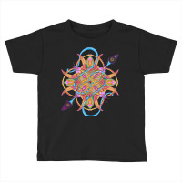 Mandala T  Shirt Tailed Mandala T  Shirt Toddler T-shirt | Artistshot