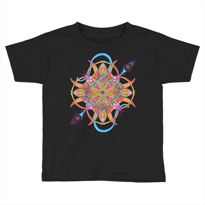 Mandala T  Shirt Tailed Mandala T  Shirt Toddler T-shirt | Artistshot